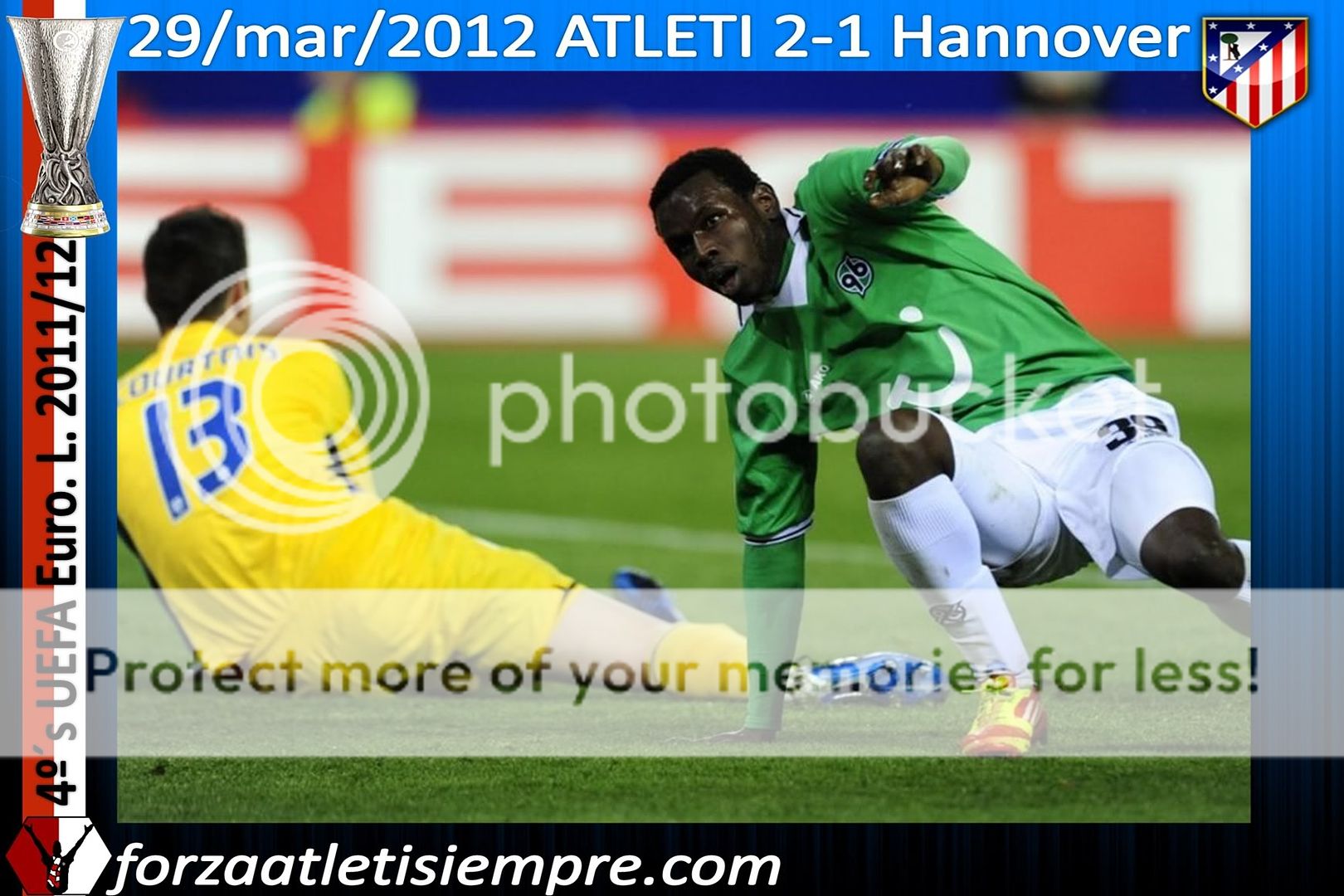 4º´s UEFA Euro. L. 2011/12 ATLETI 2-1 Hannover.- Salvio, al rescate 011Copiar-2